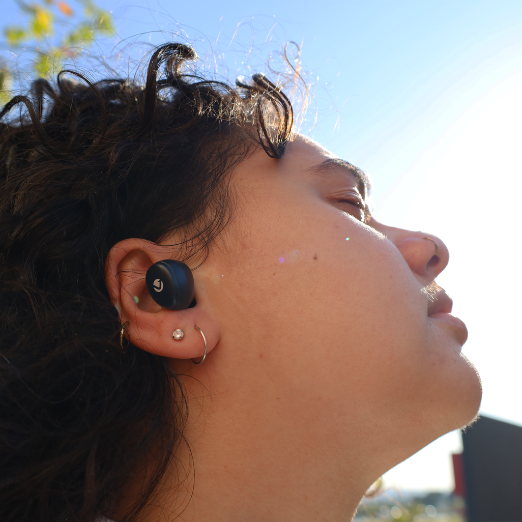 Volkano Sagittarius series TWS Earphones + Charging Case - Black