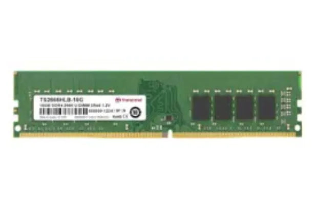 TRANSCEND 8GB DDR4 2666MHz DESKTOP U-DIMM 1RX16 1GX16 CL19 1.2V - image 2