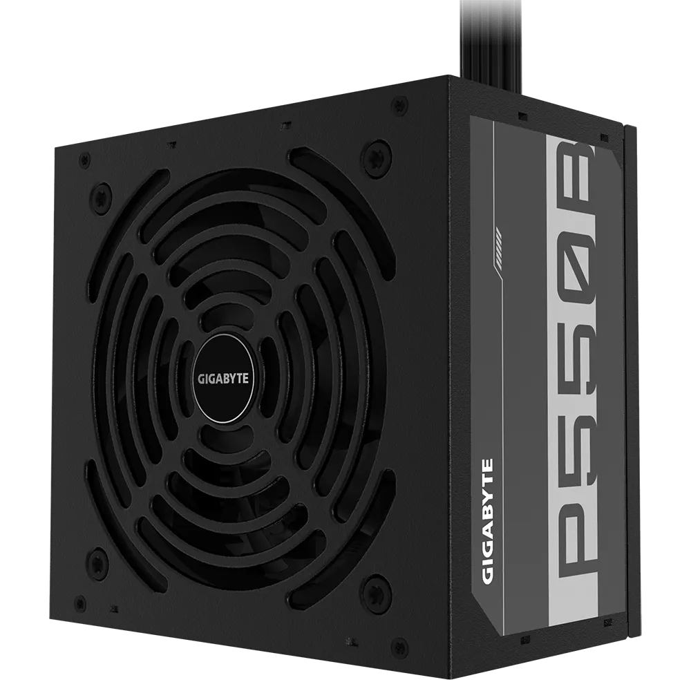 Gigabyte PSU P550B Bronze Certified 550W - 3 Year Warranty; 24/20-pin x 1; CPU 4+4-pin x 1; PCI-E 6+2-pin x 2; SATA x 6; Peri x3 - image 2