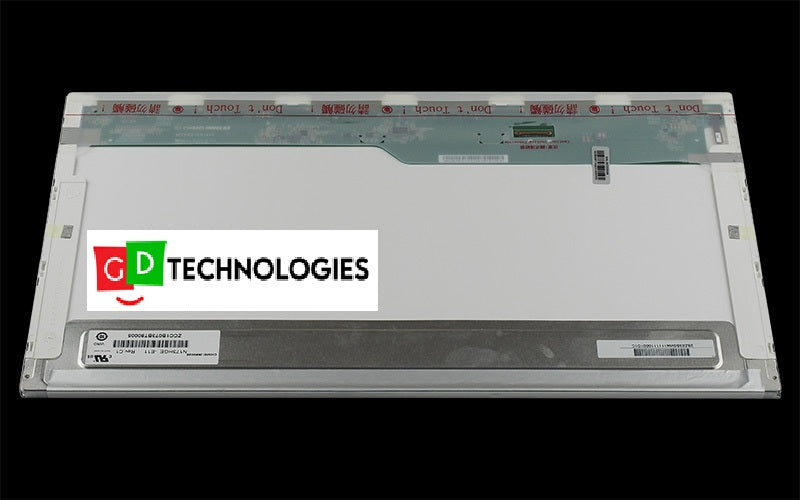 17.3" FHD LCD Screen - LED Backlight - Resolution: 19201080 - Glossy Surface - 30-Pin eDP Bottom-Left Connector