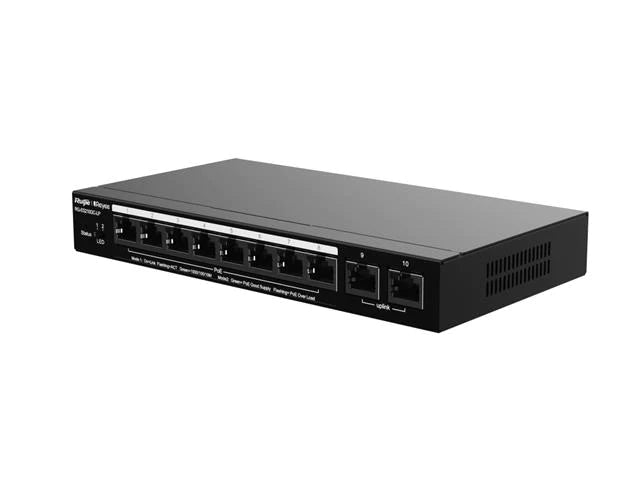 Reyee 10 Port Gigabit Smart Cloud Managed PoE Switch