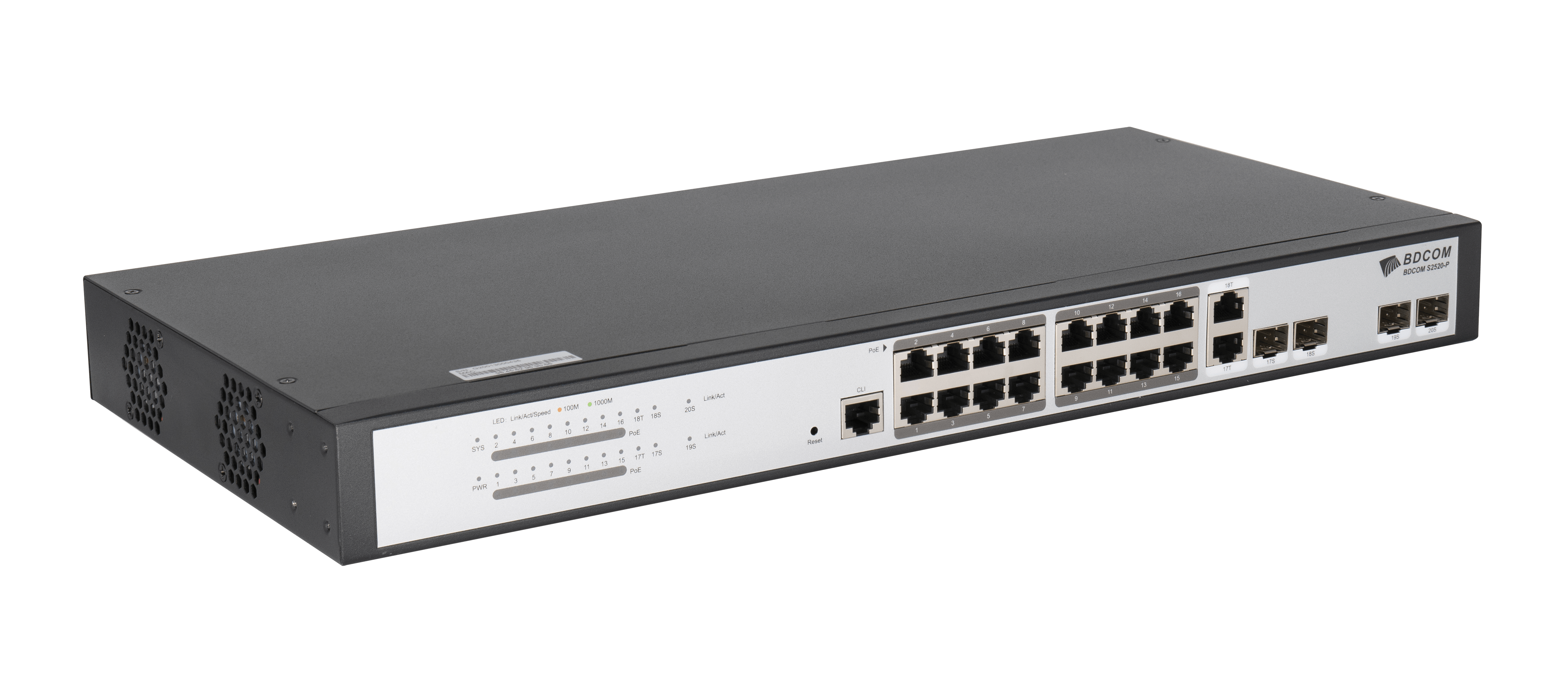 BDCOM 16 Port Gigabit PoE Switch - image 2