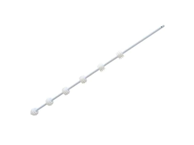 Round Barv 6 line white