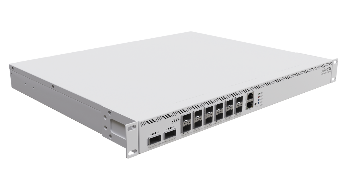 MikroTik Cloud Core Router with 12 Port SFP28 2 Port QSFP28 16 Core CPU | CCR2216-1G-12XS-2XQ - image 2