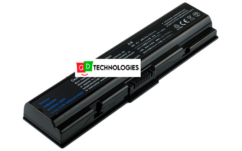 TOSHIBA SATELLITE A200 10.8V 4400MAH/48WH REPLACEMENT BATTERY