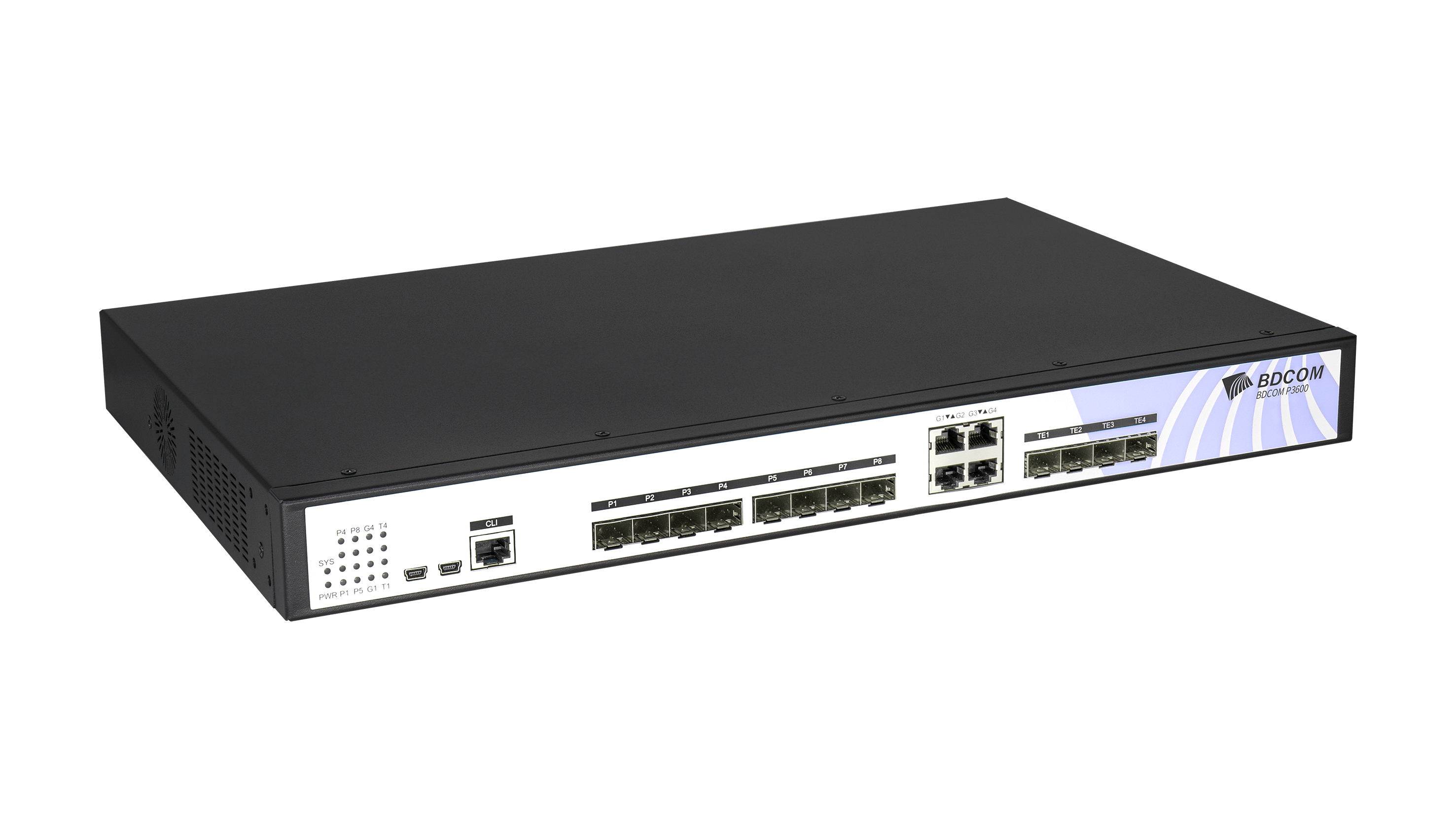 BDCOM 8 Port EPON OLT Headend - Dual AC PSU - image 2