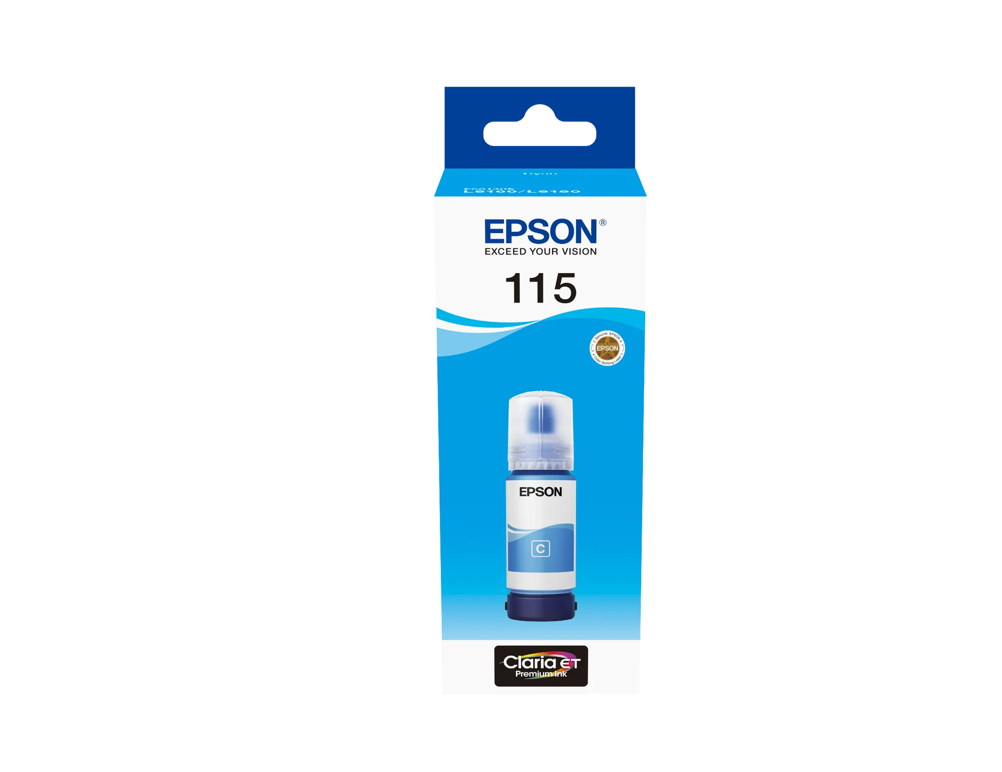 Epson 115 EcoTank Cyan ink bottle (70 ml) 6200 pages @ 5% coverage - image 2