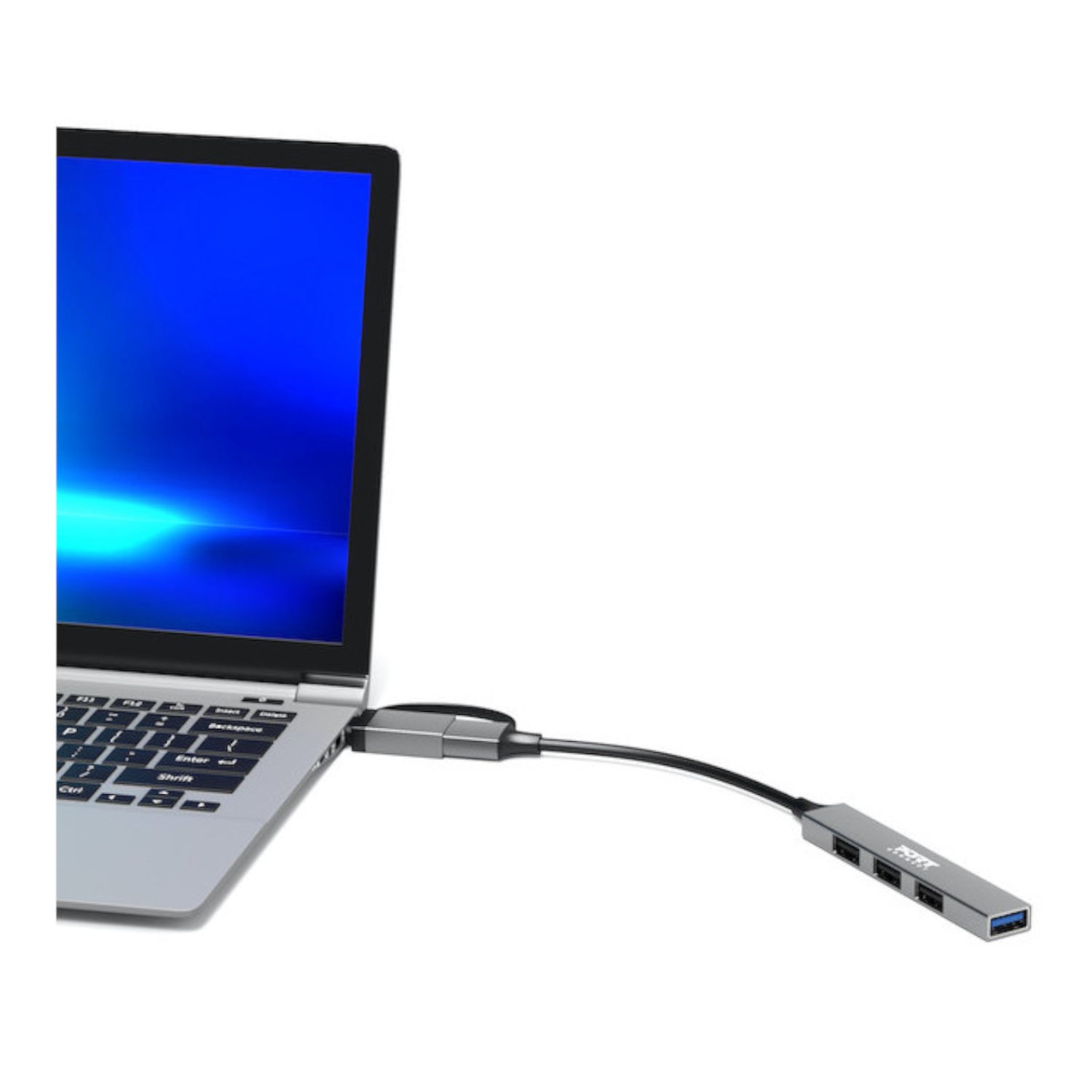 Port Connect USB Type-C to 4-port USB-A 3.0/2.0 Hub – image 4
