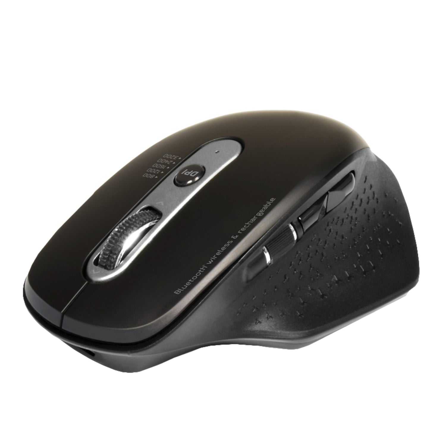 Port Connect Bluetooth Wireless and Rechargeable Executive Mouse - Black – image 2