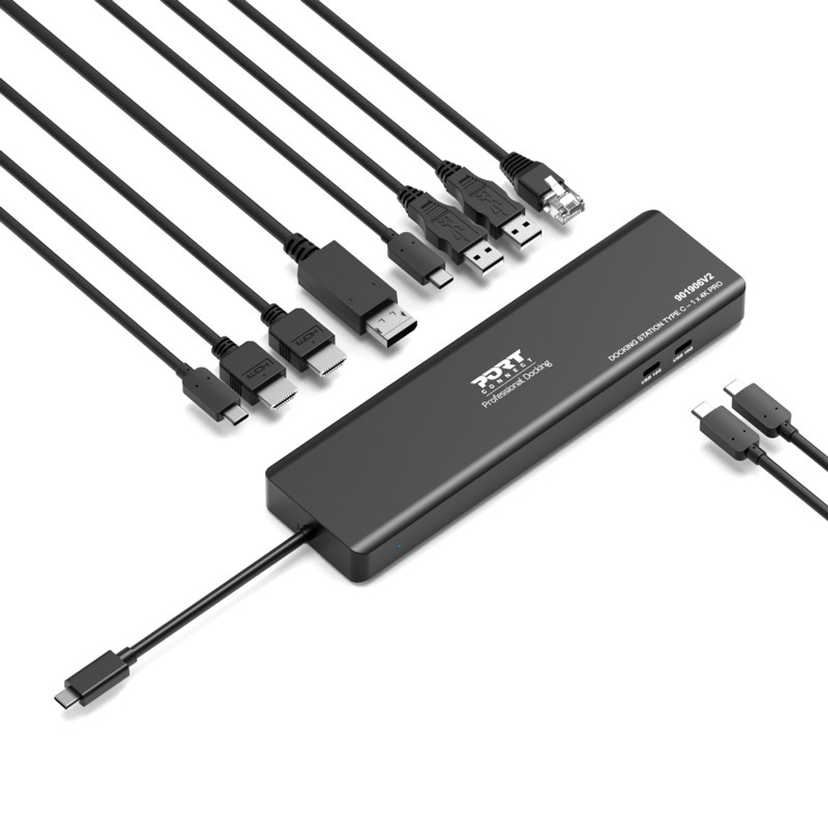 PORT Mobile docking station 1 X 4K USB-C 9 devices 100W – image 2