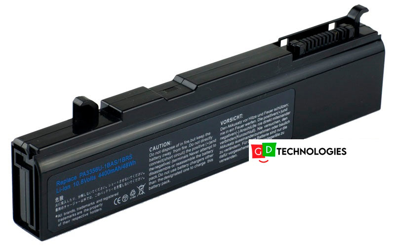 TOSHIBA SATELLITE A50 10.8V 4400MAH/48WH REPLACEMENT BATTERY