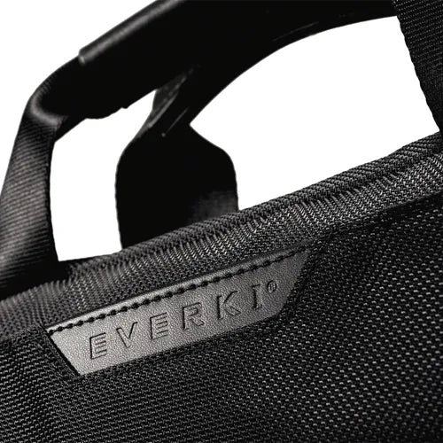 EVERKI LUNAR BRIEFCASE | Fits up to 18.4 inch laptops | Leather handles and accents | Trolley handle pass-through