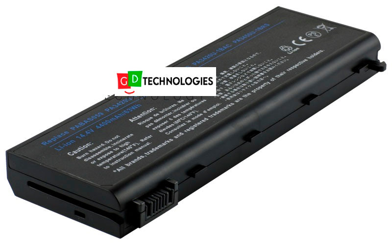 TOSHIBA SATELLITE L10 14.4V 4400MAH/63WH REPLACEMENT BATTERY