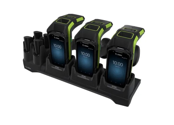 Zebra RFD40; 3 Device Slots/4 Toaster Slots; Charge Only Cradle with support for TC51/52/52x/52ax/56/57/57x. Requires Power Supp - image 2