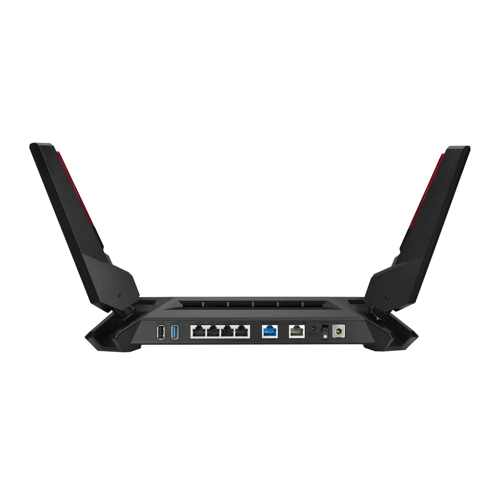 ASUS GT-AX6000 AiMesh, Wi-Fi 6 (802.11ax), Dual-band (2.4 GHz / 5 GHz), Ethernet LAN, 3G, Black, Tabletop router