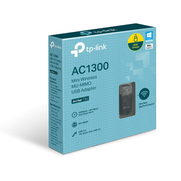 TP-Link AC1300 Mini Wireless MU-MIMO USB Adapter | Archer T3U - image 2