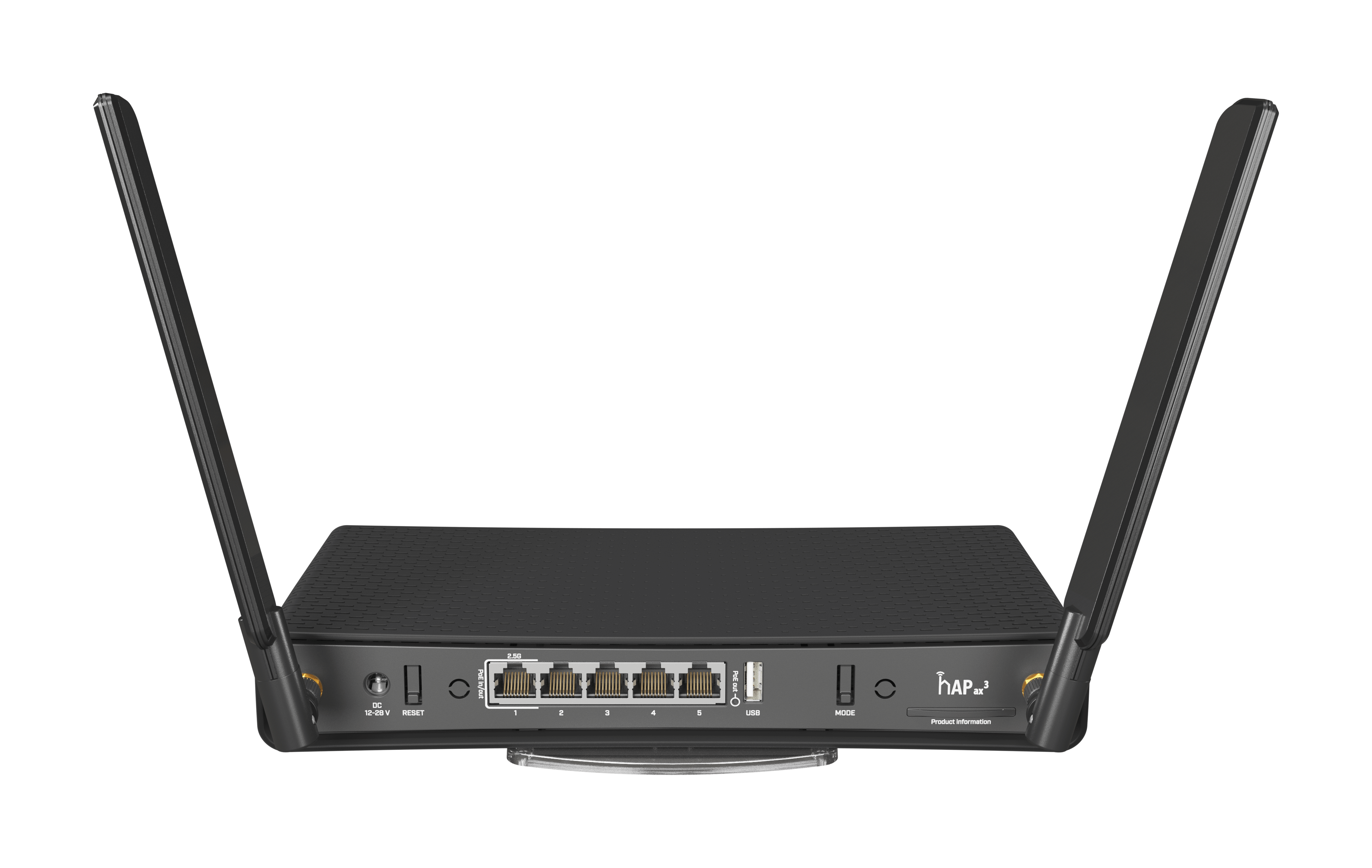 MikroTik hAP ax3 4 Gigabit 1 Port 2.5G PoE 1800Mbps WiFi 6 Router | MT-RBHAP-AX3 - image 2