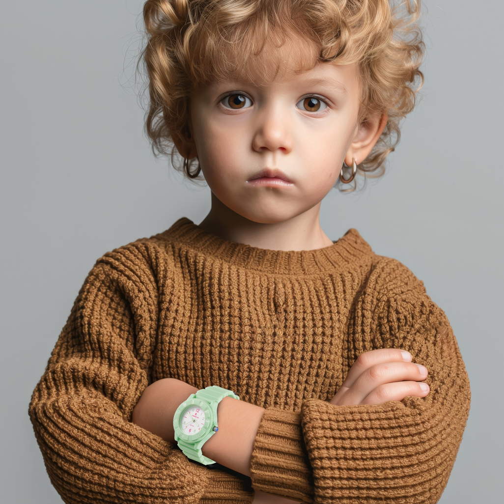 Volkano Mallow Series Kids Analogue Watch - Green
