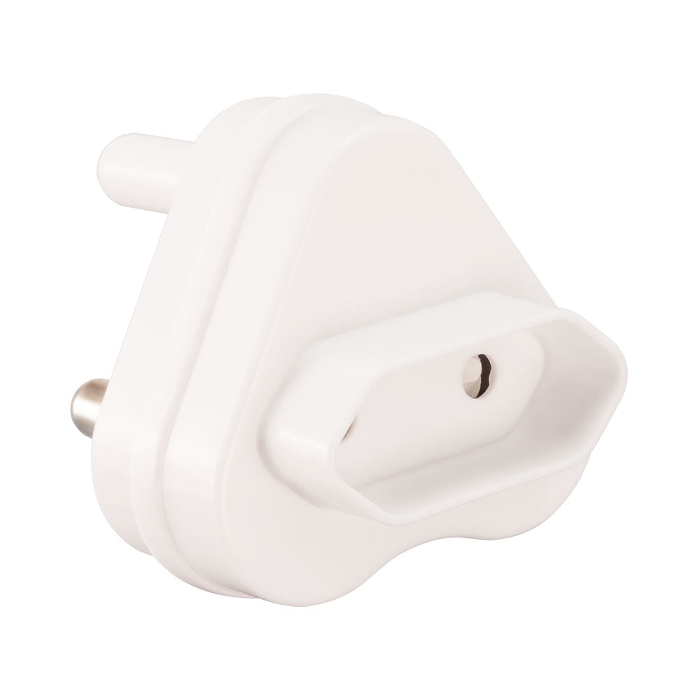15A MALE TO 10A FEMALE ADAPTER GREEN