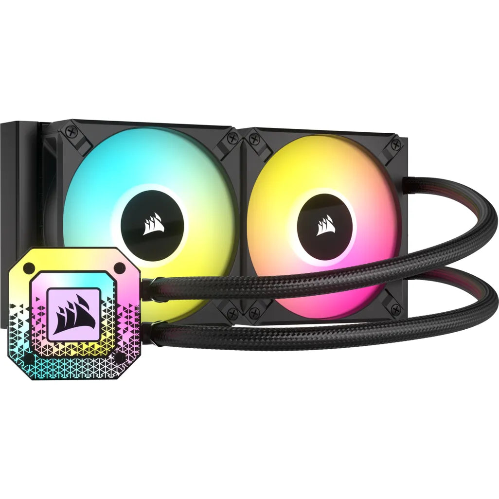 Corsair CW-9060068-WW, Liquid сooling kit, 12 cm, 550 RPM, 2100 RPM, 34.1 dB, 65.57 cfm