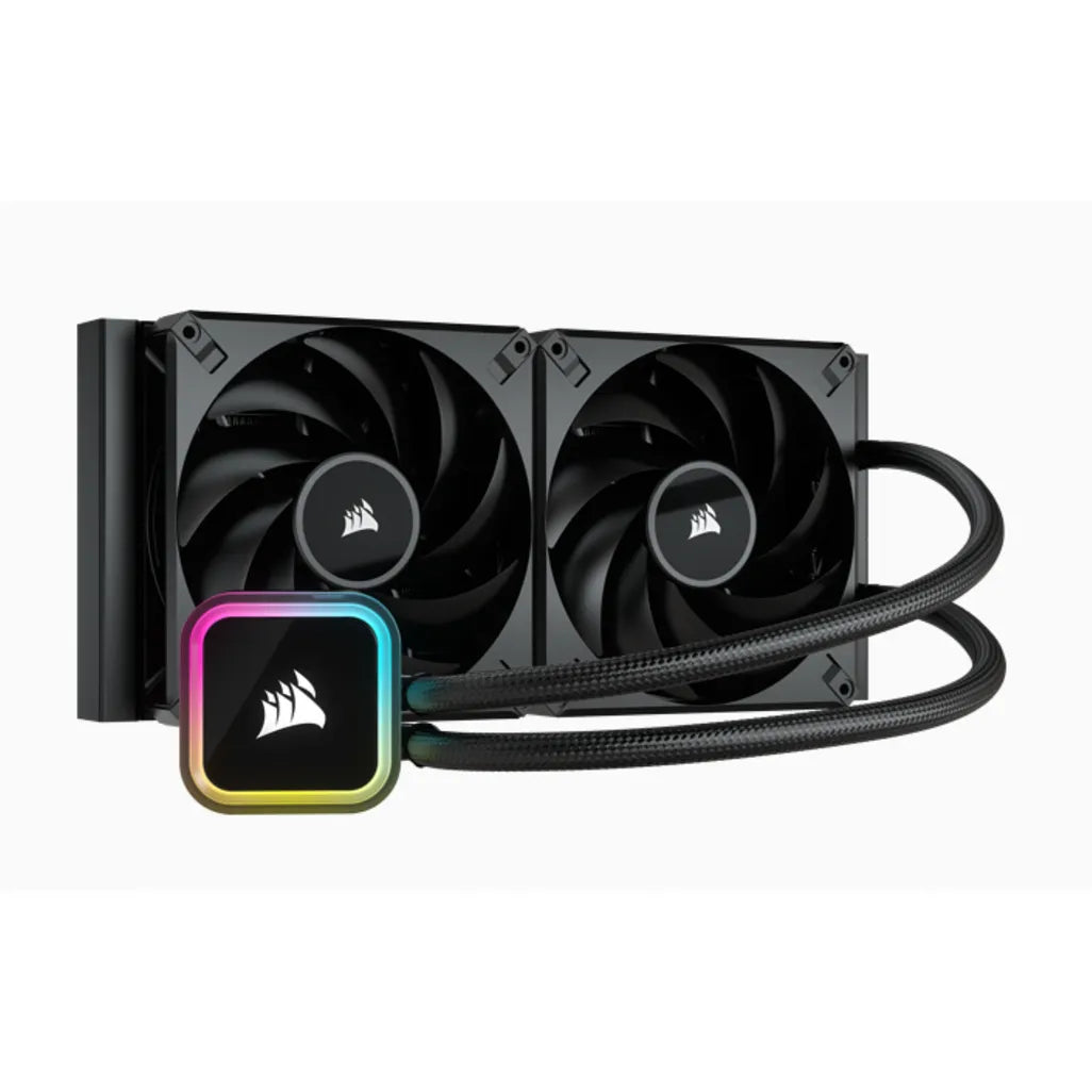 Corsair H115I, Air cooler, 19 dB, 35.8 dB, 89 cfm, Black