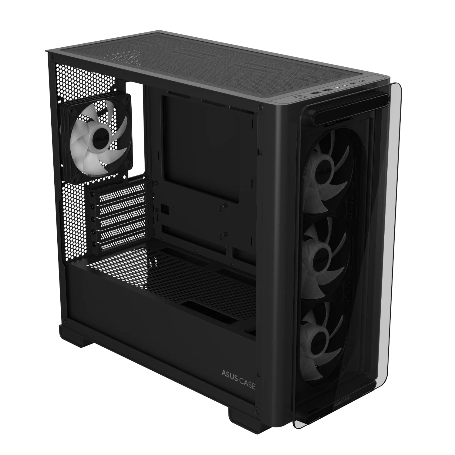 Asus A23 PLUS ARGB Micro-ATX Gaming Chassis - Black – image 4