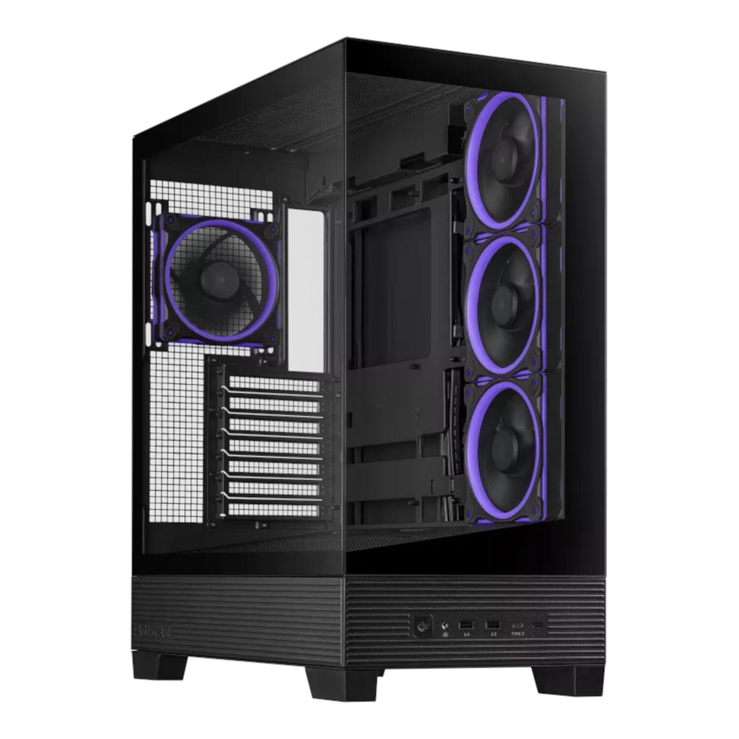 Asus A31 PLUS Mid Tower ATX Chassis - Black