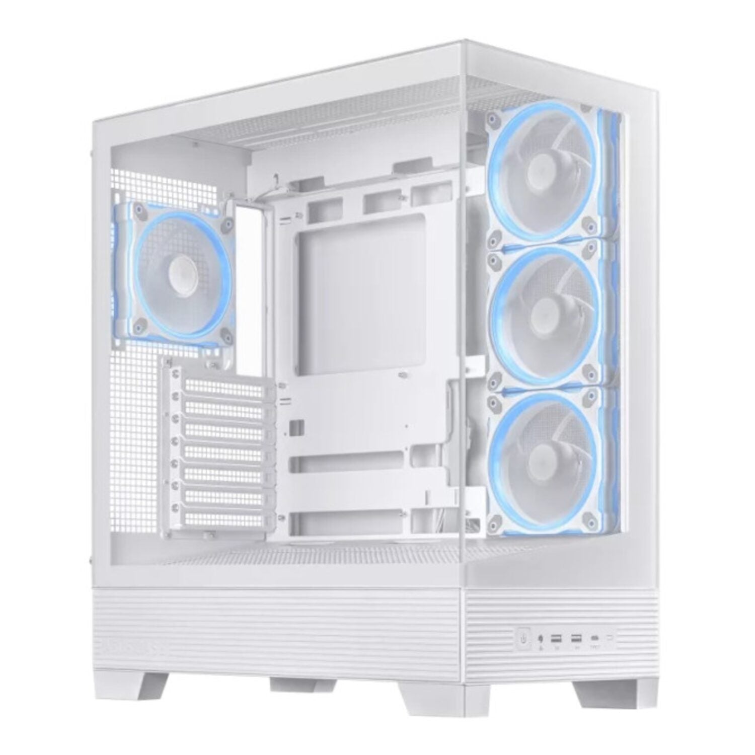 Asus A31 PLUS Mid Tower ATX Chassis - White – image 2
