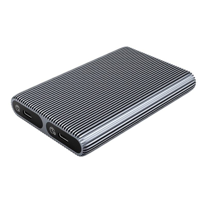 ORICO Dual-bay M.2 NVME + SATA SSD Enclosure