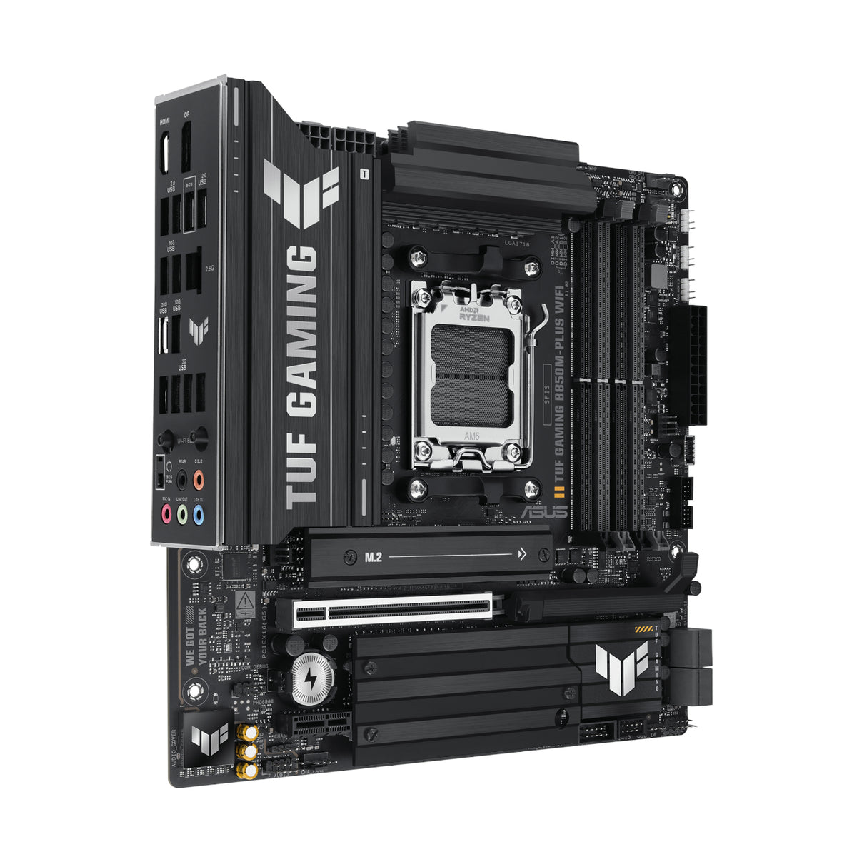 Asus TUF Gaming B850M-PLUS WIFI and Asus Prime LC 240 ARGB Liquid CPU Cooler Bundle – image 3
