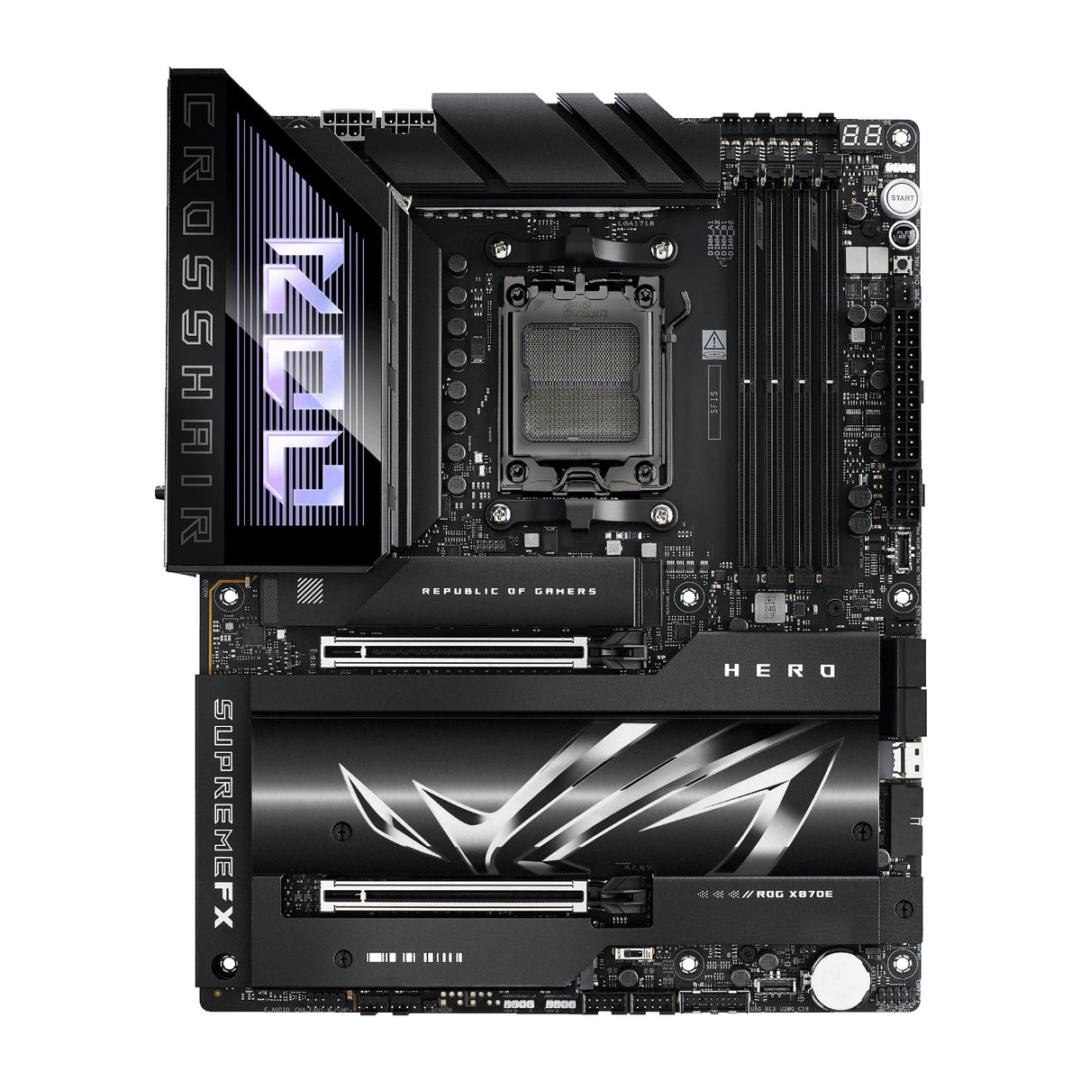 Asus ROG Crosshair X870E HERO ATX Gaming Motherboard – image 2