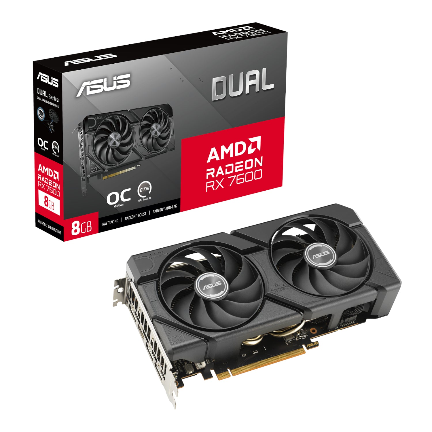 Asus UWM 2 Gaming Chassis/Graphics Card/Power Supply Combo (A31 PLUS | RX 7600 | PRIME 750W) – image 4