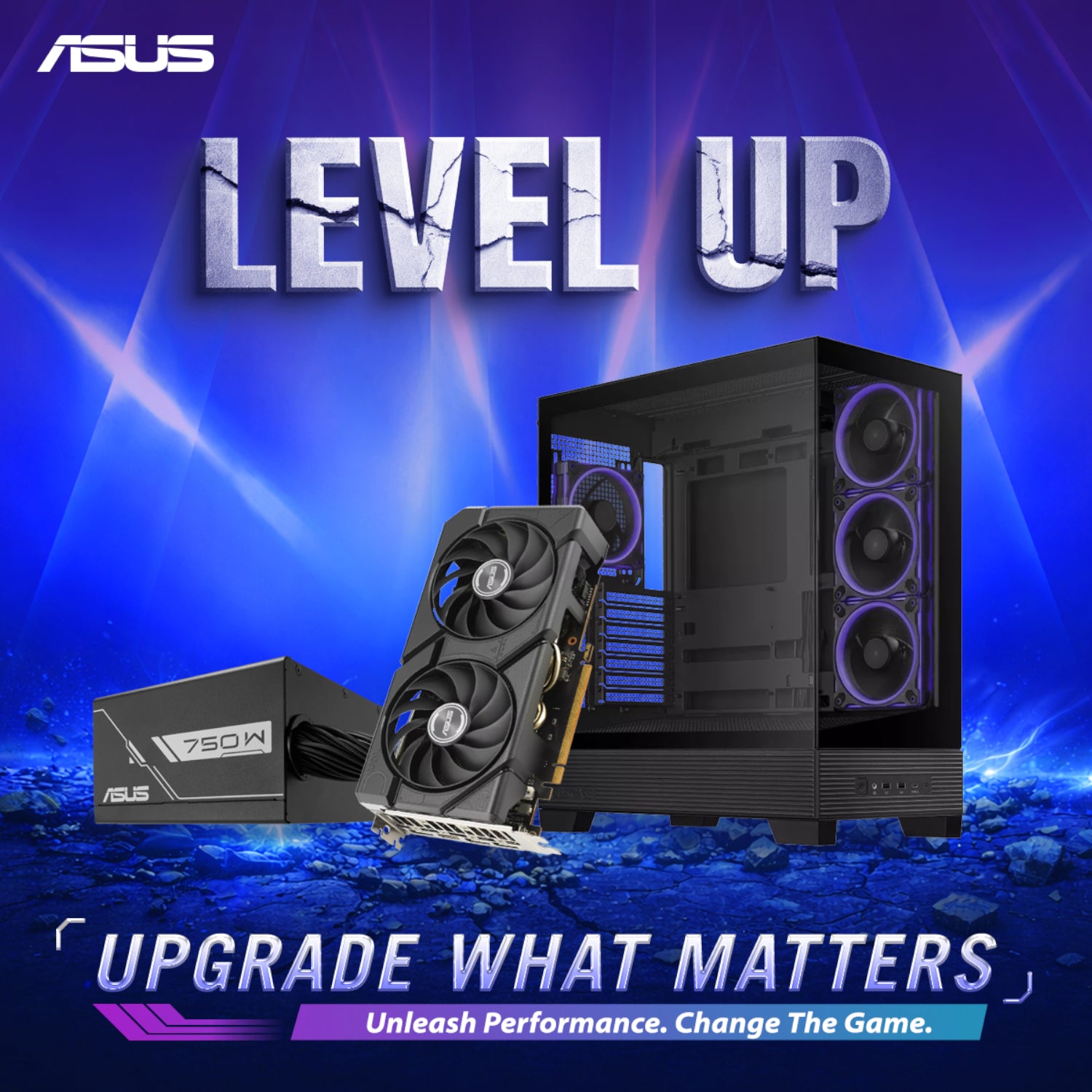Asus UWM 2 Gaming Chassis/Graphics Card/Power Supply Combo (A31 PLUS | RX 7600 | PRIME 750W) – image 7