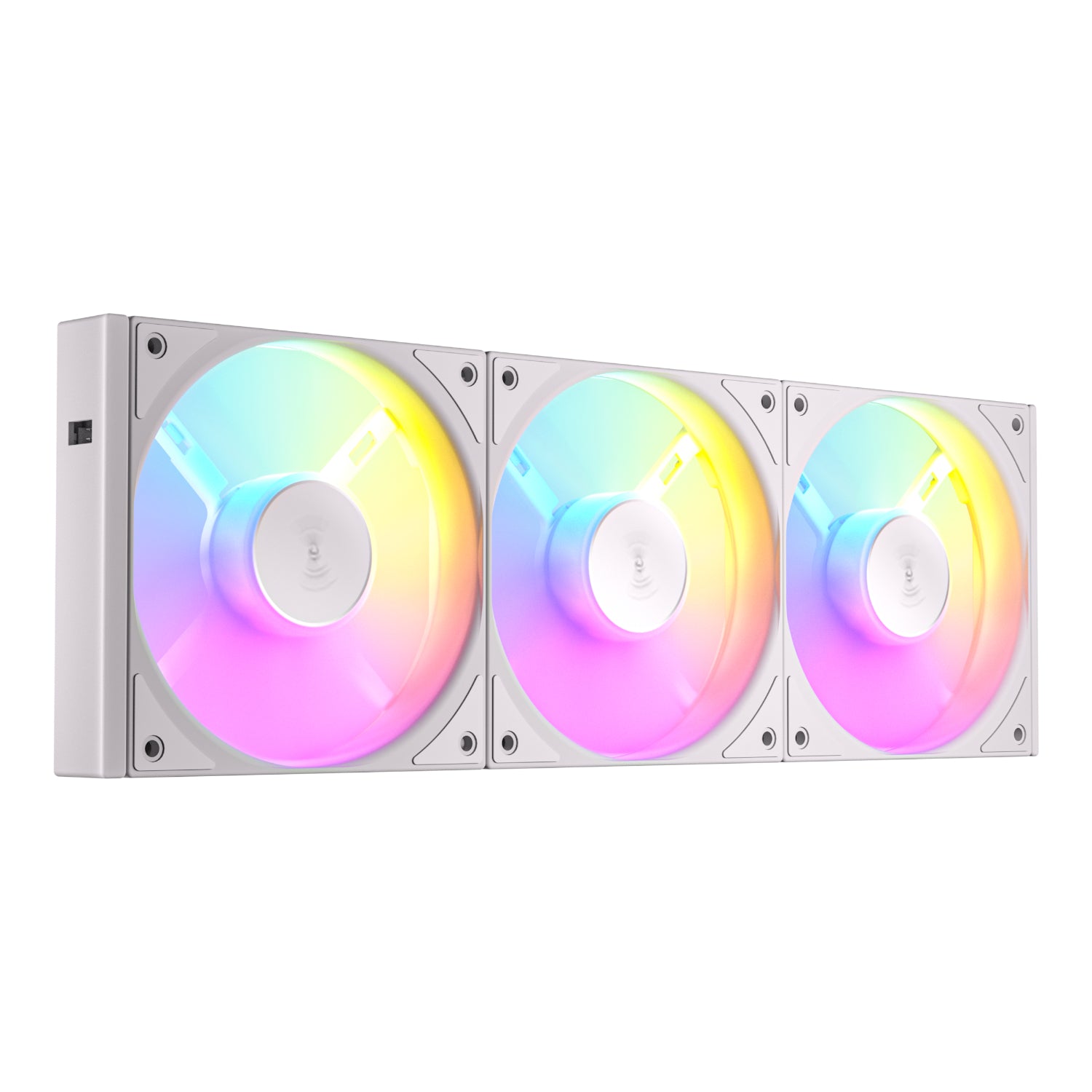 Antec Connect 120 Reverse ARGB PWM Fan 3 Pack – White – image 2