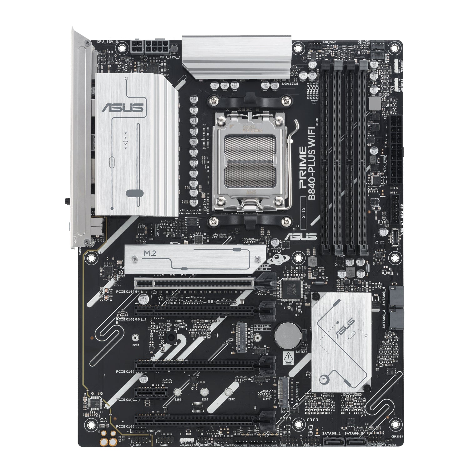 Asus PRIME B840-PLUS WIFI AMD AM5 ATX Gaming Motherboard – image 2