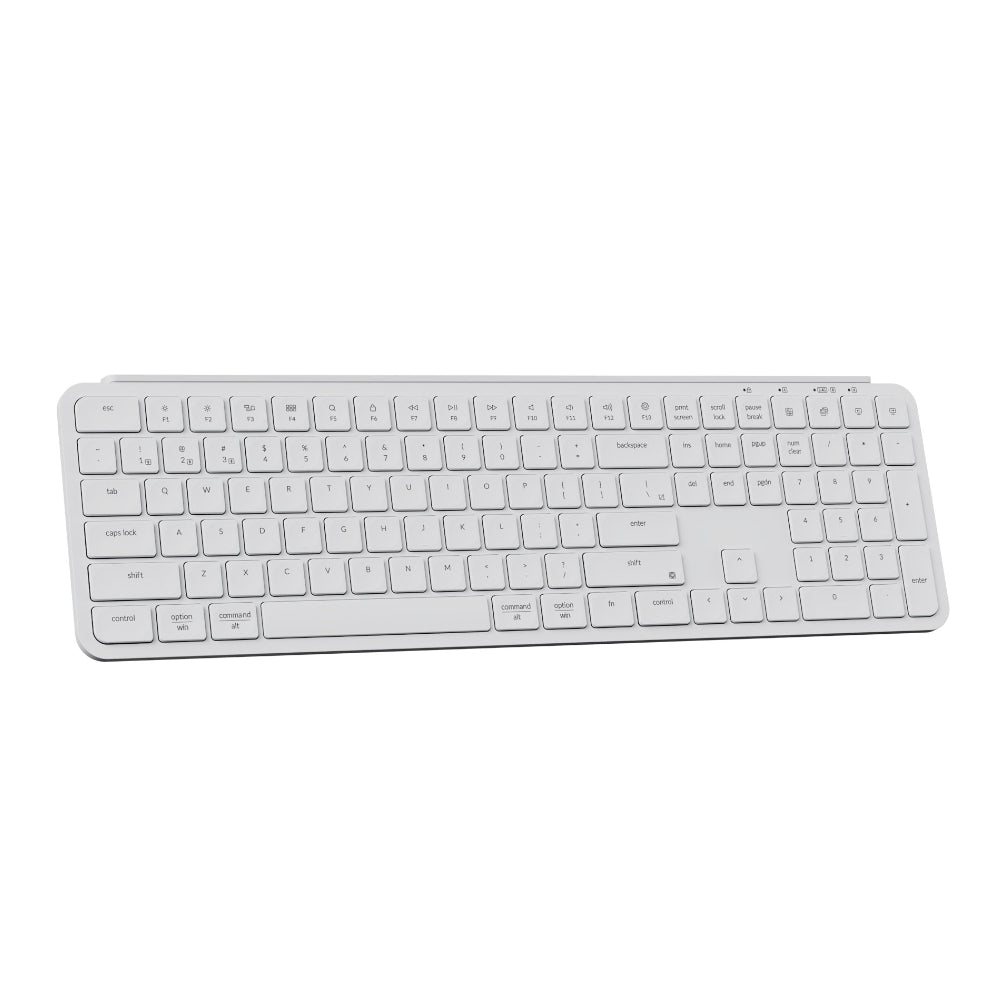 Keychron B6 Pro Ultra-Slim 100% Wireless Keyboard – Ivory White – image 2