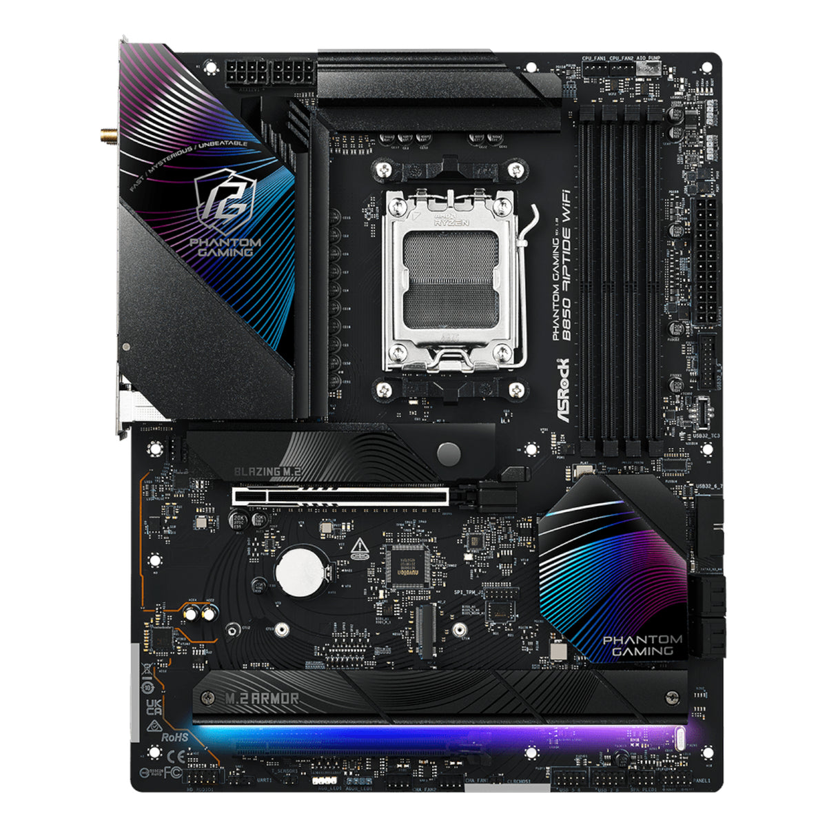 ASROCK B850 RIPTIDE WIFI AM5 ATX 4X DDR5 – image 3