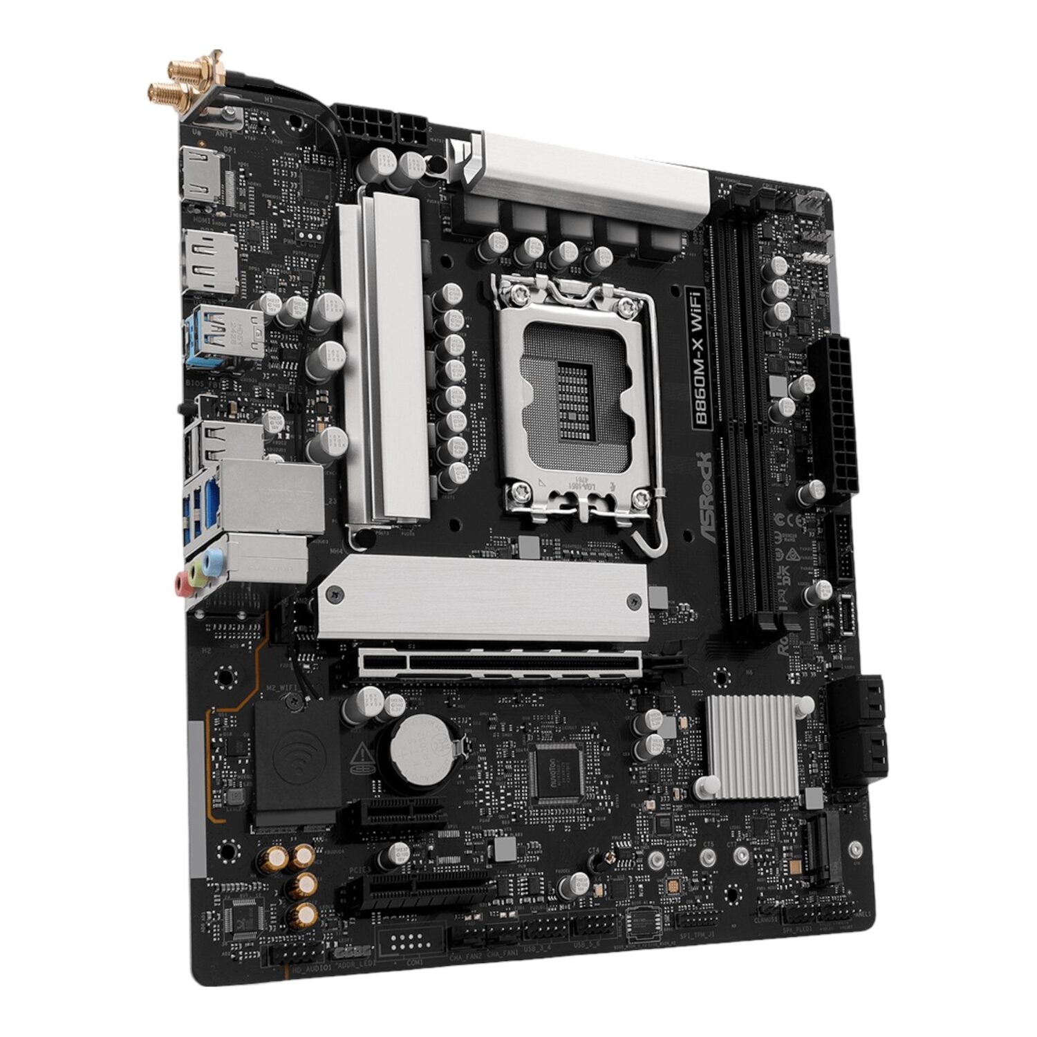 ASRock B860M-X Micro ATX DDR5 Motherboard (PCIe 5 and Wi-Fi 6E) – image 4