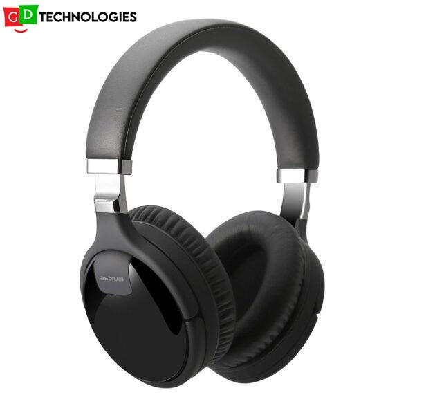 Over-Ear Wireless Bluetooth ANC Headset – Black