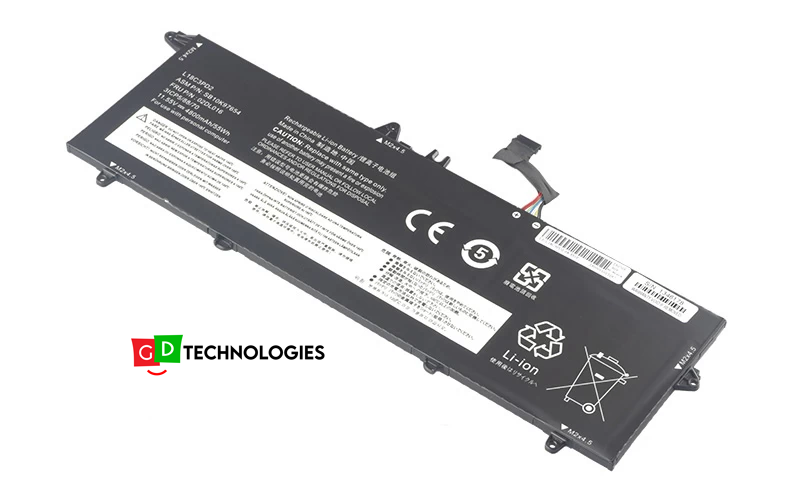 LENOVO THINKPAD T490S 11.55V 4800MAH/55WH REPLACEMENT BATTERY