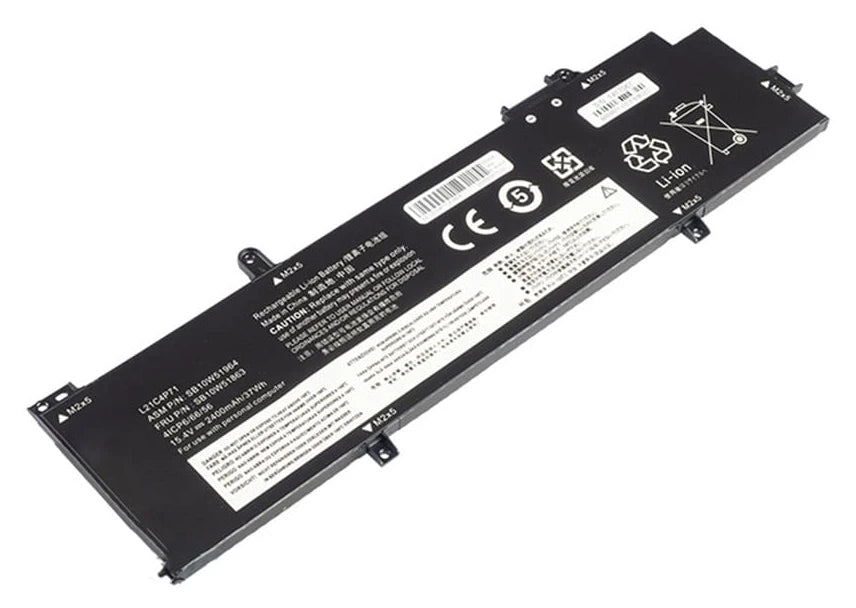 Battery for Lenovo ThinkPad T14 Gen 3 Type 21AJ 21AH P14s Gen 3 L21M4P71 L21L4P71 L21D4P71 L21C4P71 (15.4V 37Wh 4-Cell Li-Poly)