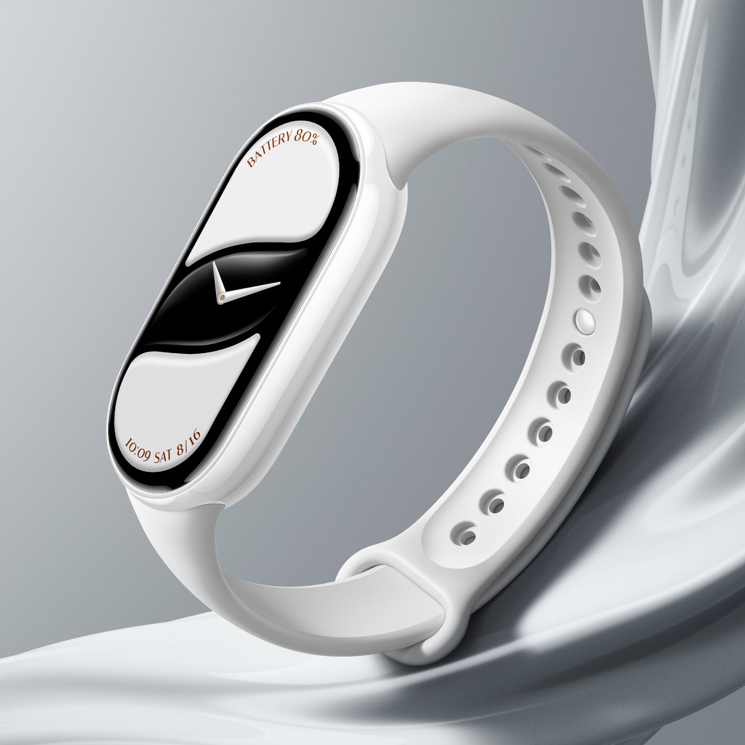 Xiaomi Smart Band 10 Ceramic Edition - White – image 4