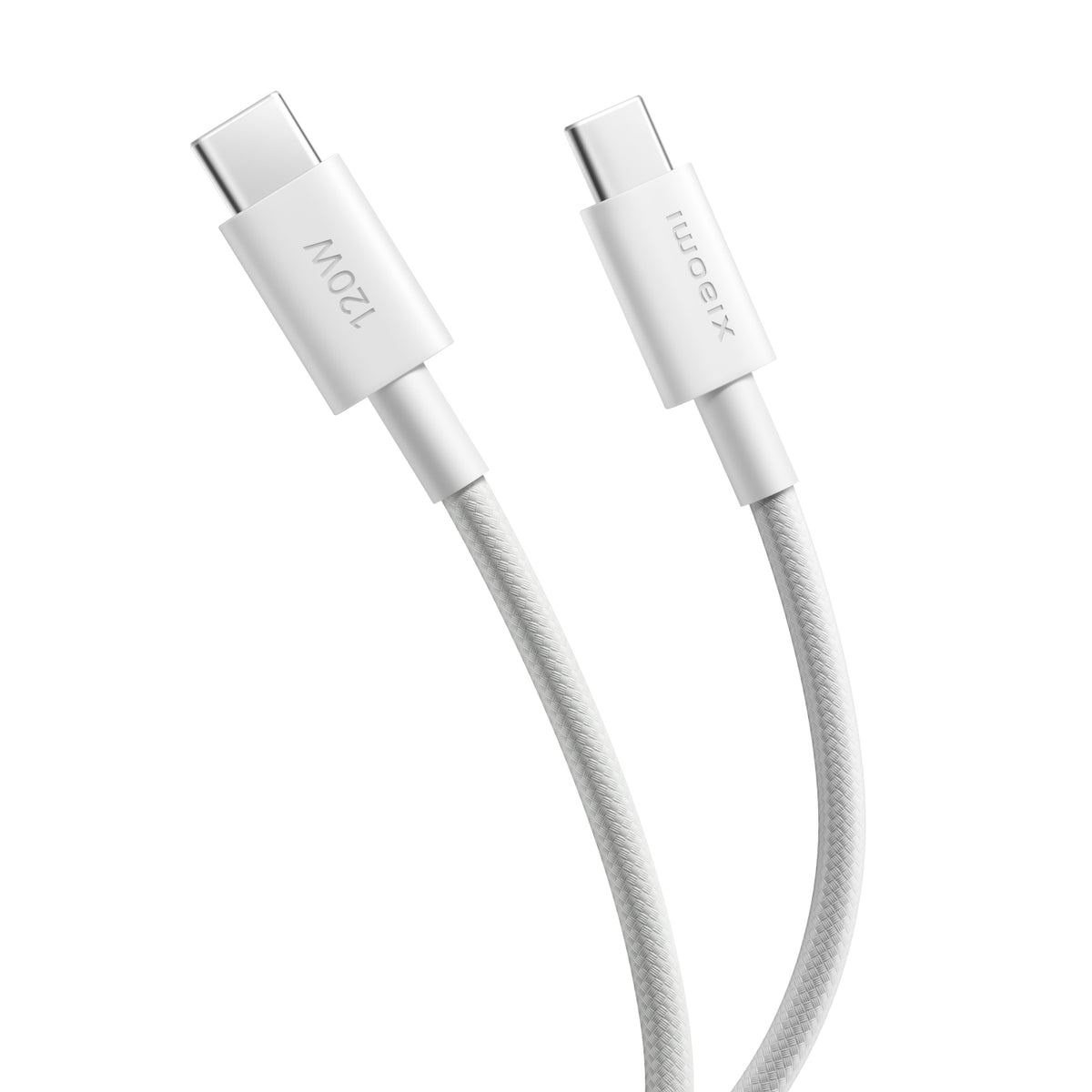 Xiaomi 6A Braided USB Type-C to USB Type-C Cable (1m) - White – image 2