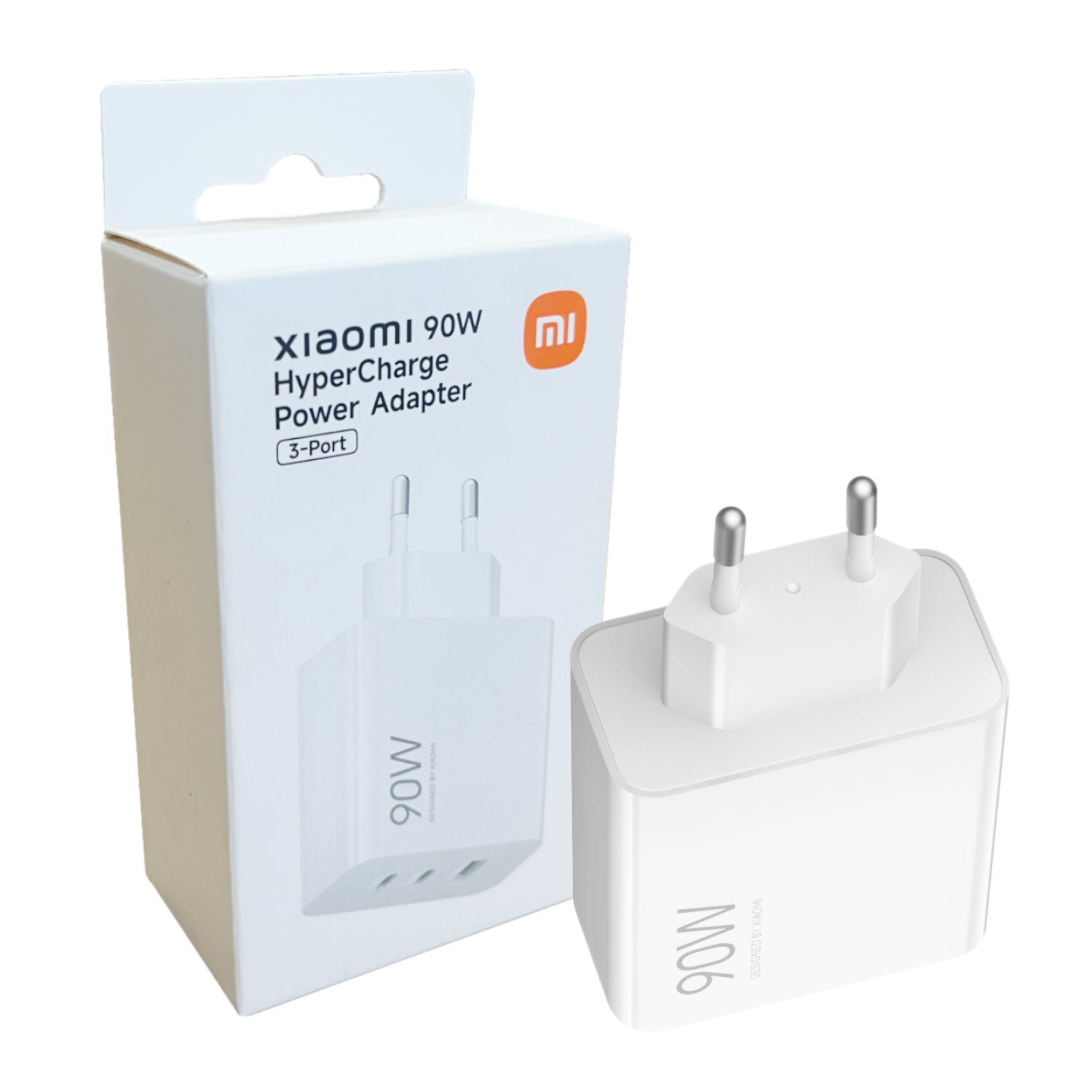 Xiaomi 90W HyperCharge 3-Port Fast Charger – White – image 2