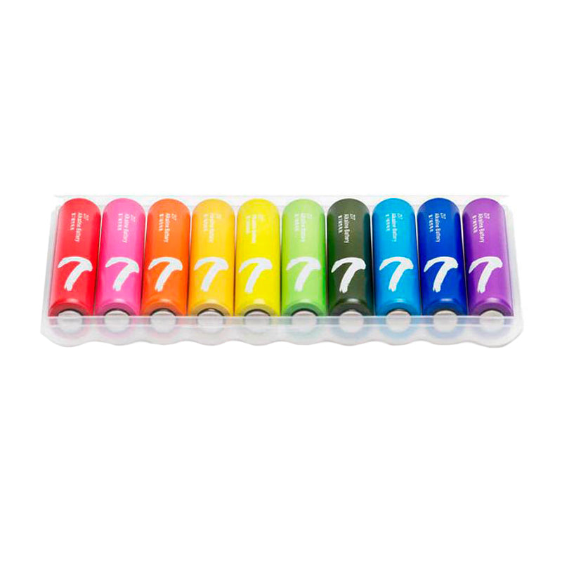 Xiaomi AAA Rainbow Batteries (10 Pack)