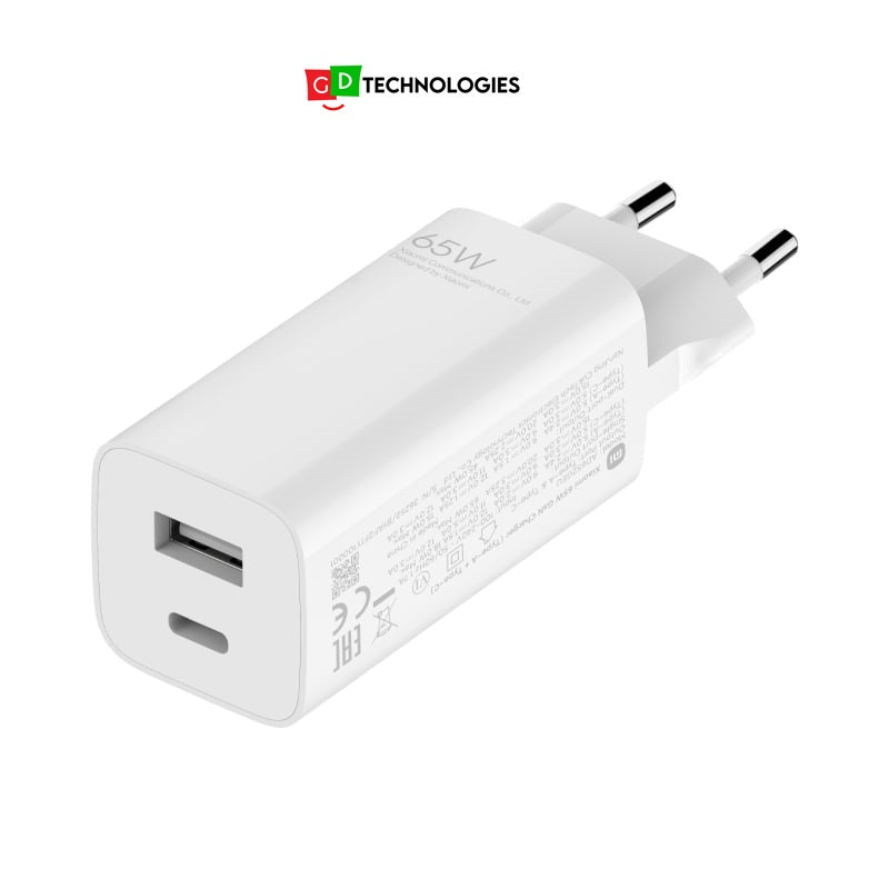 Xiaomi 65W GaN Charger (Type-A + Type-C) EU