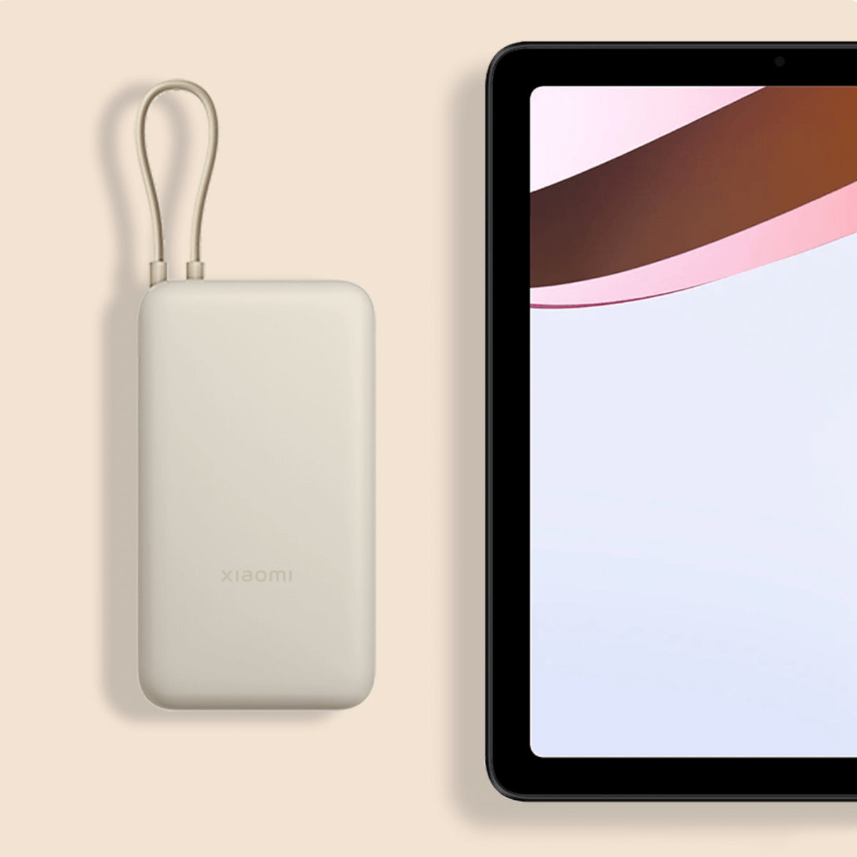 Xiaomi 33W Power Bank 20000mAh (Integrated Cable) – Tan – image 5