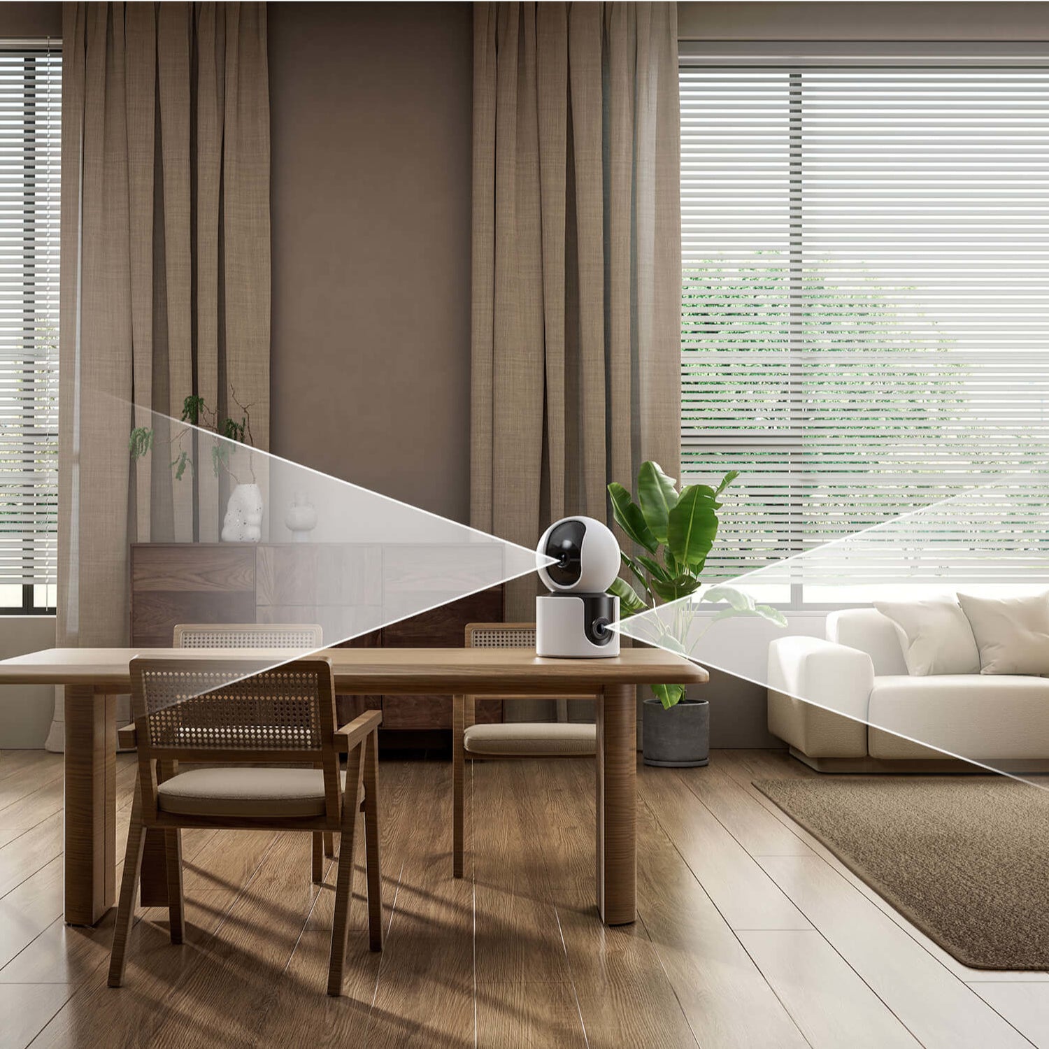 Xiaomi Smart C300 Dual 2K Indoor Wi-Fi Security Camera – White – image 10