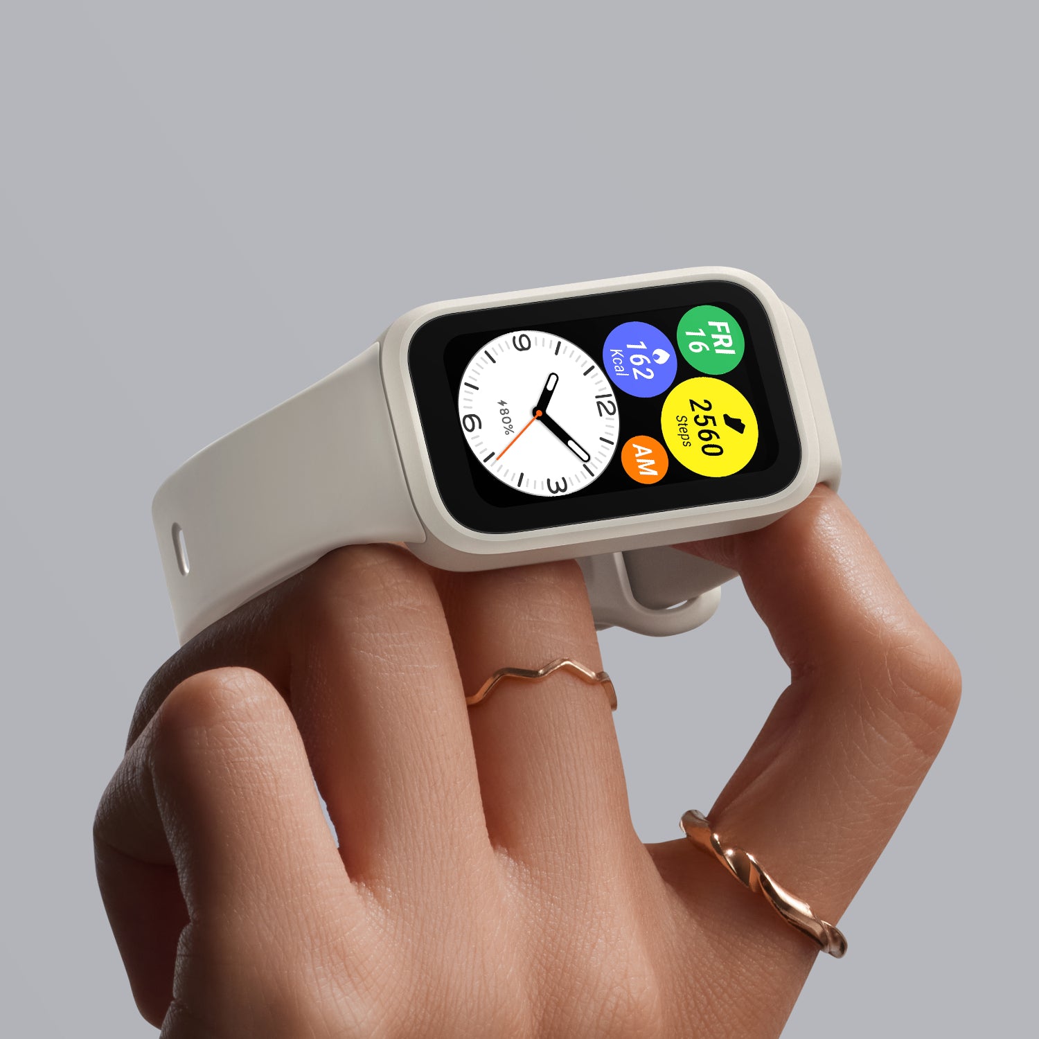 Xiaomi Smart Band 9 Active - Beige White – image 5