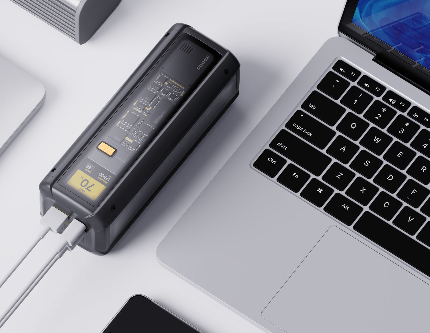 Xiaomi 212W Fast Charge Power Bank 25000mAh – Black – image 4